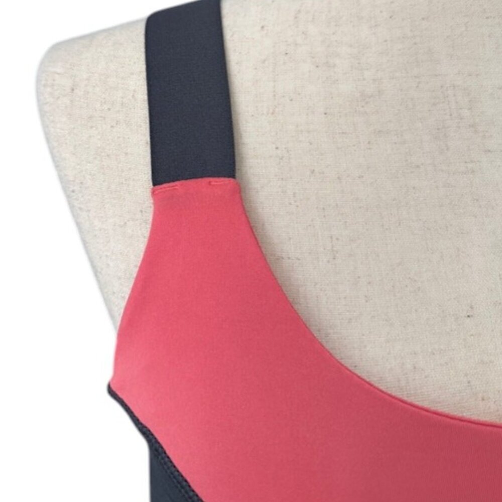 Impact by Jillian Michaels Womens Grey Pink Tank Top Built in Sport Bra Lrg NWOT - Picture 5 of 15
